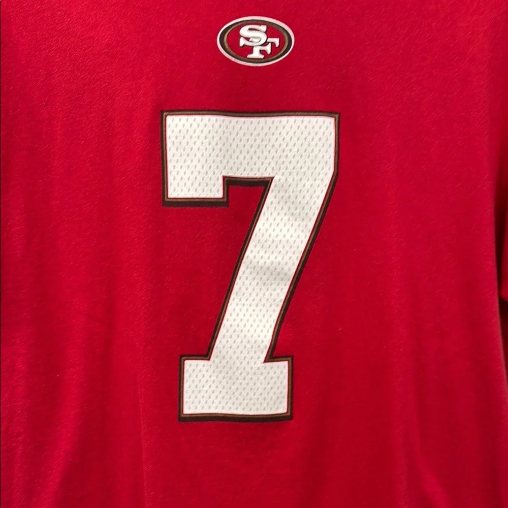Majestic Red 49ers Short Sleeve Tee - Picture 5 of 12